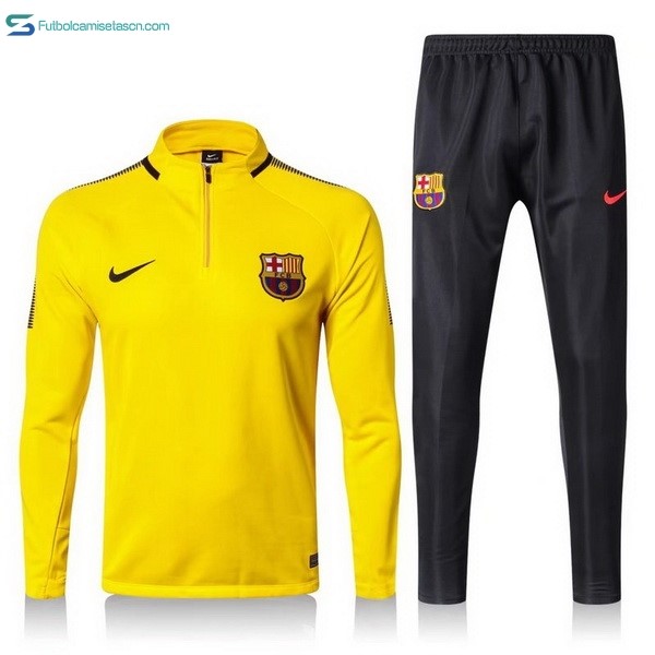 Chandal Barcelona 2017/18 Amarillo Negro